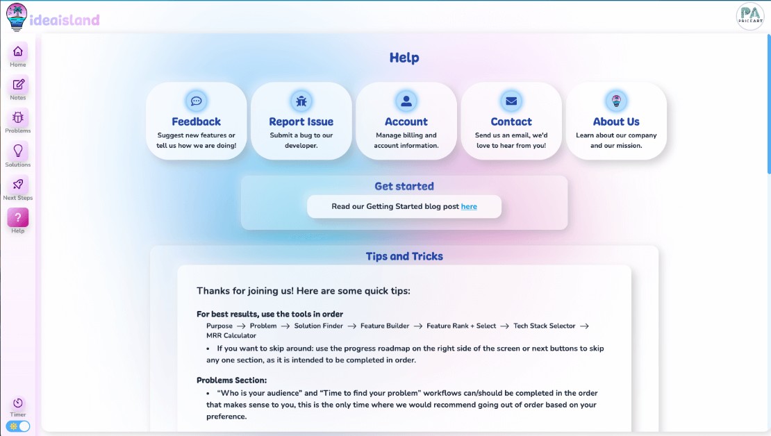 Image of the ideaisland project