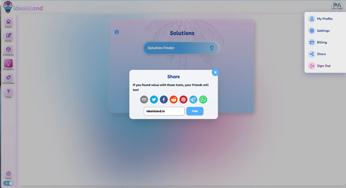 Image of the ideaisland project