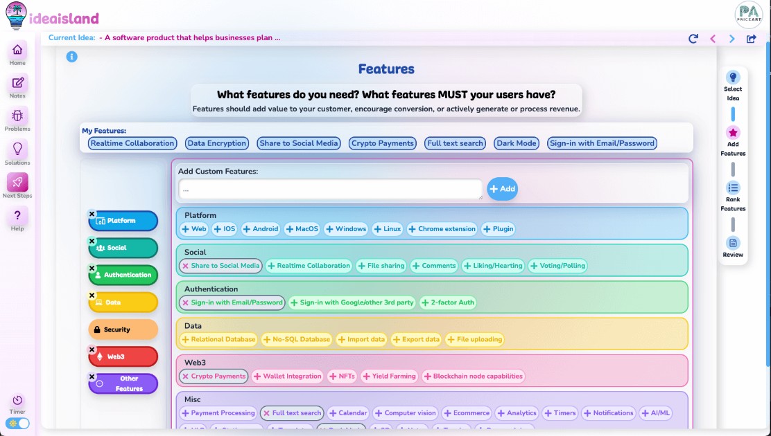 Image of the ideaisland project