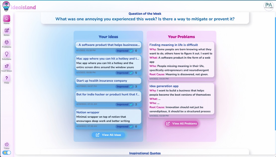 Image of the ideaisland project